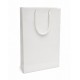 Punga din Hartie Laminata, White (22x35x9 cm) Punga din Hartie Laminata, White (22x35x9 cm)
