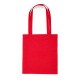 Cotton Bag Mountain, Long Handles, 37x41 cm, 140 gsm, Red
