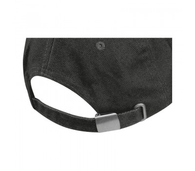 Бейсболка Curtis с Металлической Застежкой, Black