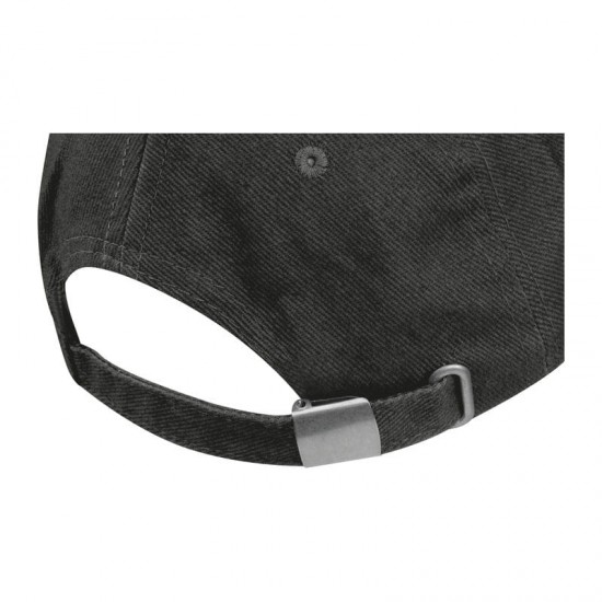 Cap Curtis with Metal Buckle, Black