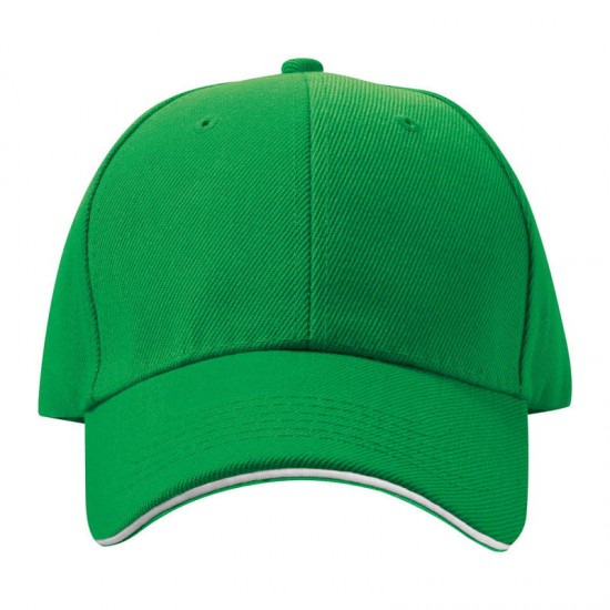 Cap Curtis with Metal Buckle, Green