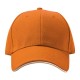 Cap Curtis with Metal Buckle, Orange