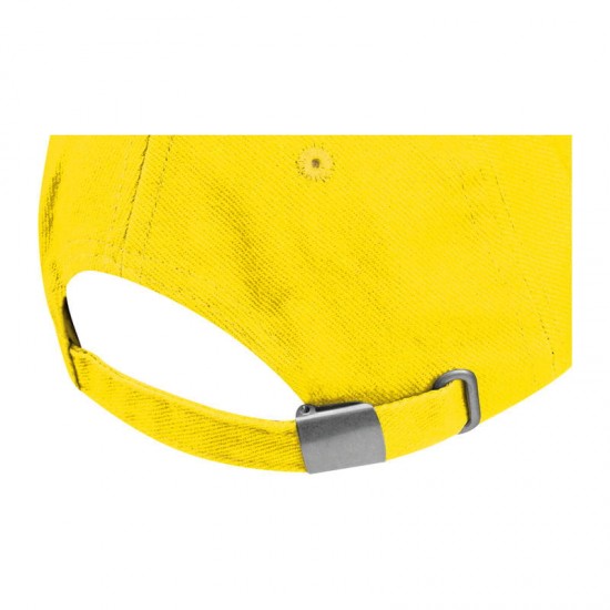 Cap Curtis with Metal Buckle, Yellow