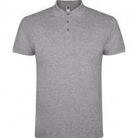 Футболка Поло Star, Heather Grey, Мужская, M Футболка Поло Star, Heather Grey, Мужская, M