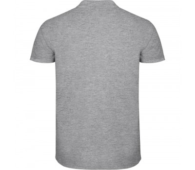 Polo Shirt Star, Heather Grey, Man, M Polo Shirt Star, Heather Grey, Man, M