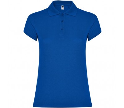 Tricou Polo Star Woman, Blue, p-u Dame, XL