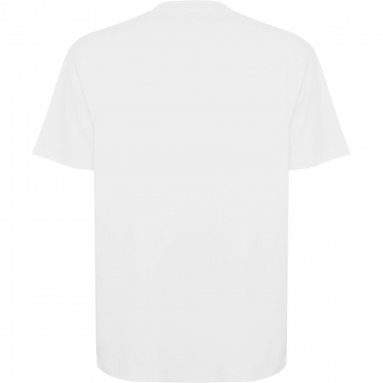 Tricou Bull, Oversize, White, M