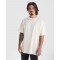 Tricou Bull, Oversize, White, M