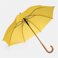 Полу-Автоматический Зонт, Желтый