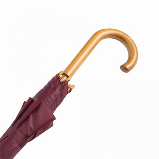 Полу-Автоматический Зонт, Бордовый